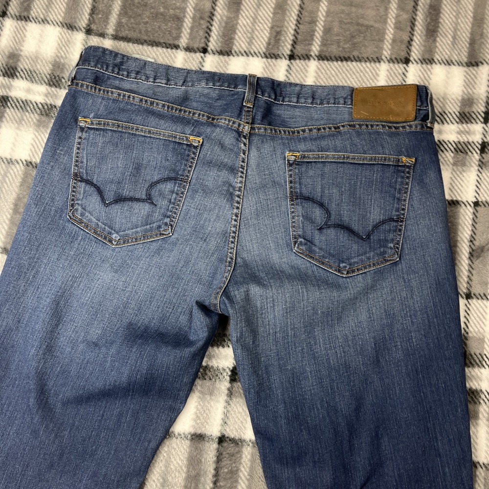 Big Star‎ Jeans Mens 40x32 Blue Dark Wash Union Regular Straight Leg